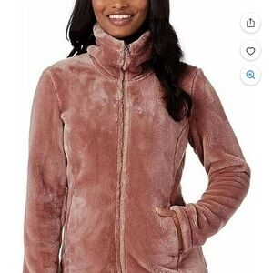NWT 32 degree Women's Pink Fuzzy and soft Jacket. Blush size S. 2 avail!